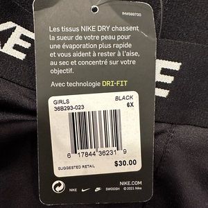 Nike dry fit unisex cropped dry fit leggings..brand new with tags